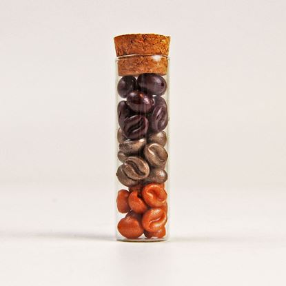 圖片 煮咖啡封蠟章 | 咖啡豆造型蠟粒 | 獨家蠟粒