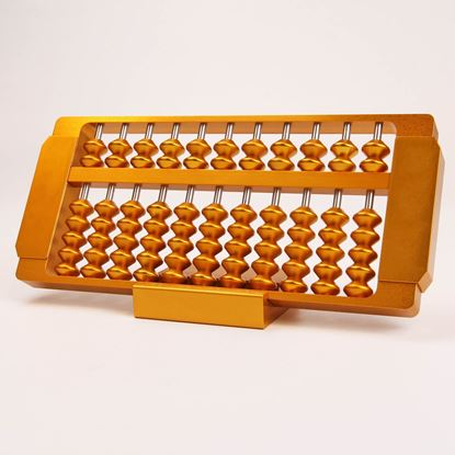 圖片 【航太邊角料再造】金玉滿堂_金算盤大/Metal Abacus