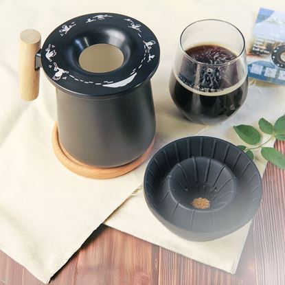 圖片 黑琵咖啡濾掛架 | 摺疊濾杯 | 露營咖啡濾杯