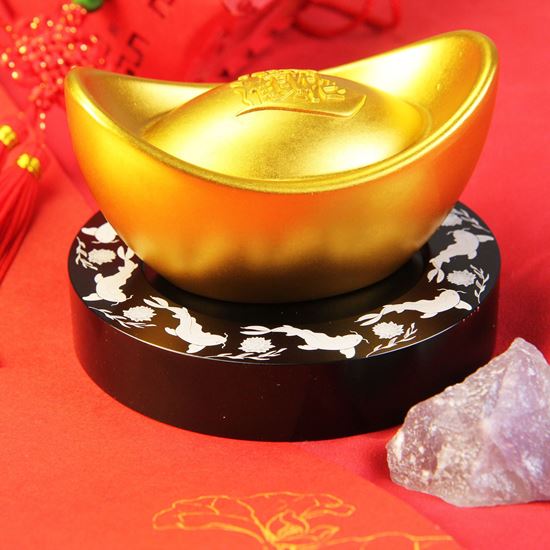 圖片 【航太邊角料再造】日進斗金-招財大元寶禮盒